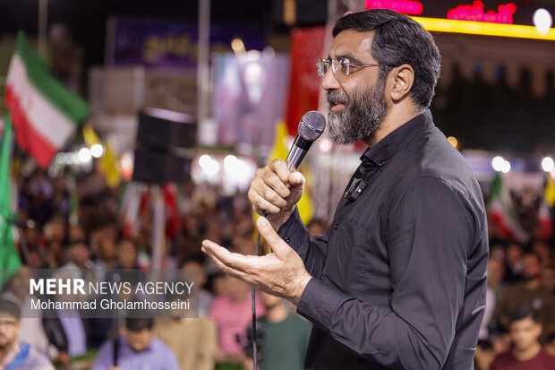 اجتماع بیعت مردم بوشهر