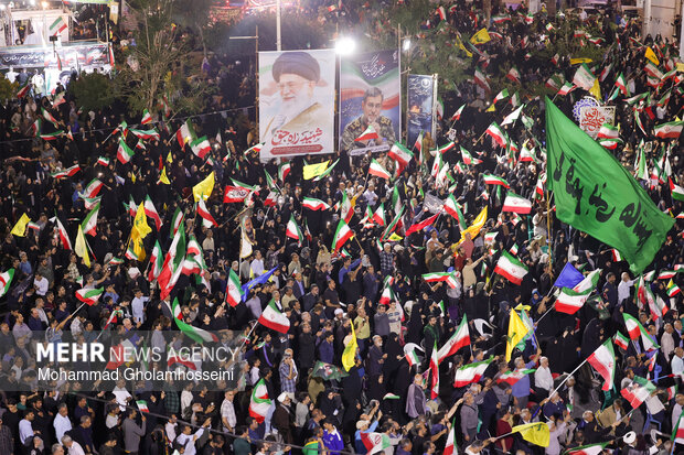 اجتماع بیعت مردم بوشهر