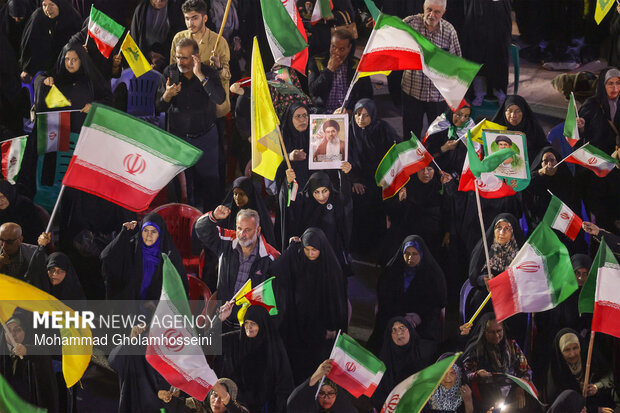 اجتماع بیعت مردم بوشهر