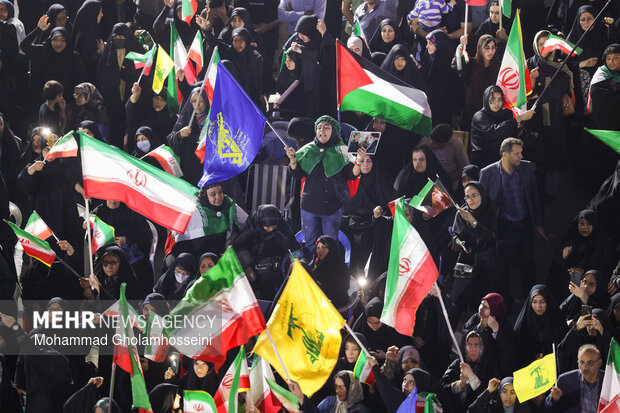 اجتماع بیعت مردم بوشهر