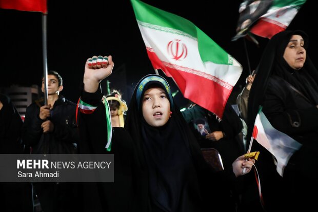 People in Mashhad denounce US-Israel aggression on Iran
