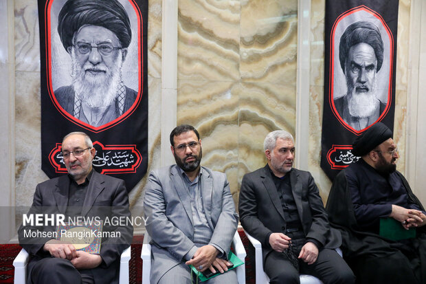 آیین بزرگداشت چهلمین روز شهادت سردار سرلشکر بسیجی شهید محمد شیرازی