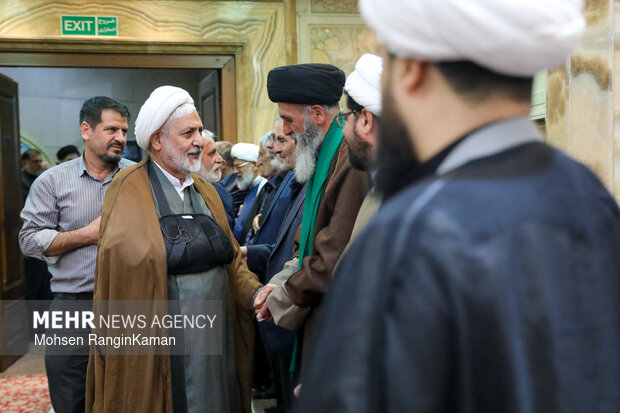 آیین بزرگداشت چهلمین روز شهادت سردار سرلشکر بسیجی شهید محمد شیرازی