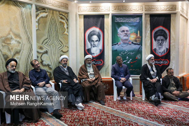 آیین بزرگداشت چهلمین روز شهادت سردار سرلشکر بسیجی شهید محمد شیرازی