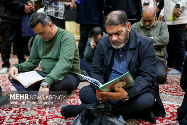 آیین بزرگداشت چهلمین روز شهادت سردار سرلشکر بسیجی شهید محمد شیرازی