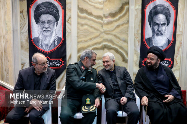 آیین بزرگداشت چهلمین روز شهادت سردار سرلشکر بسیجی شهید محمد شیرازی