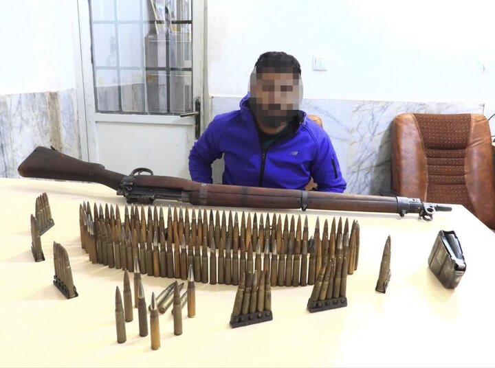 کشف سلاح توسط مرزبانان هنگ مرزی تایباد