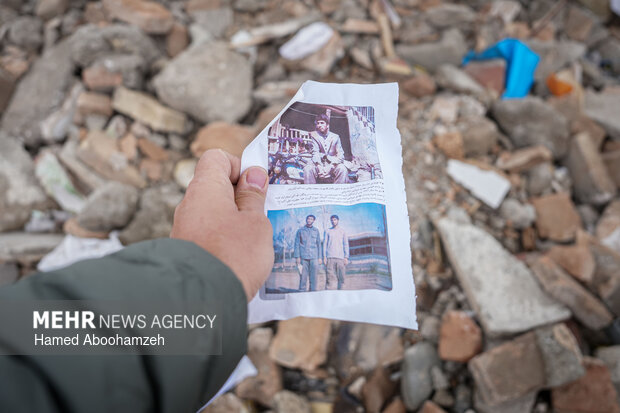 تخریب مرکز فرهنگی نجمیه در تجاوز آمریکایی-صهیونی به همدان