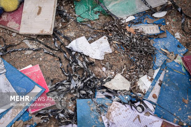 Destruction of Najmieh Cultural Center by US-Israel attack
