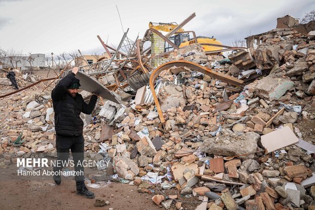 Destruction of Najmieh Cultural Center by US-Israel attack
