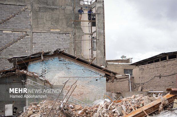 Destruction of Najmieh Cultural Center by US-Israel attack
