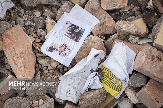 Destruction of Najmieh Cultural Center by US-Israel attack
