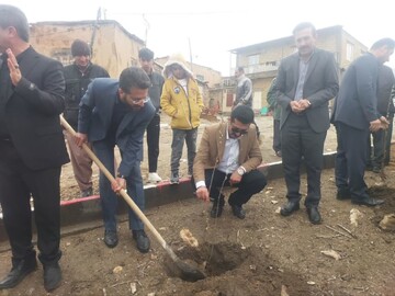 پویش «سرو ایران» در افتتاح طرح هادی روستای چوبلاغ اجرا شد