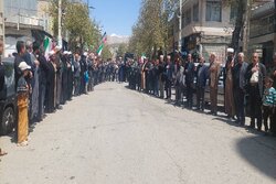 عزاداران اسفرورین در فراق امام جعفر صادق(ع) اشک ماتم ریختند