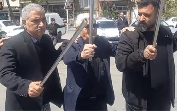 آیین شاه حسین گویان در سالروز شهادت امام جعفر صادق(ع) در ارومیه