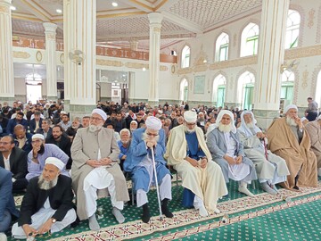 بزرگداشت رهبر شهید انقلاب اسلامی در شهرستان مرزی خواف