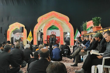 عزاداری مردم زاهدان در سوگ شهادت امام صادق(ع)