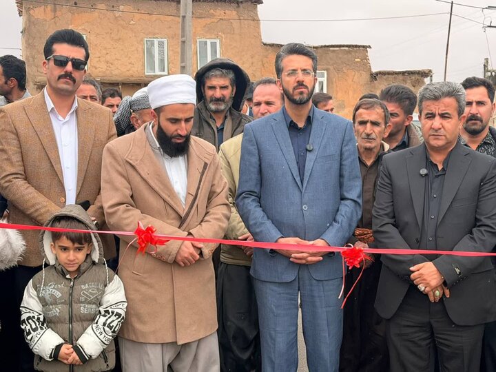افتتاح طرح هادی روستای چولبلاغ با اعتبار ۴۹ میلیارد ریال در دیواندره