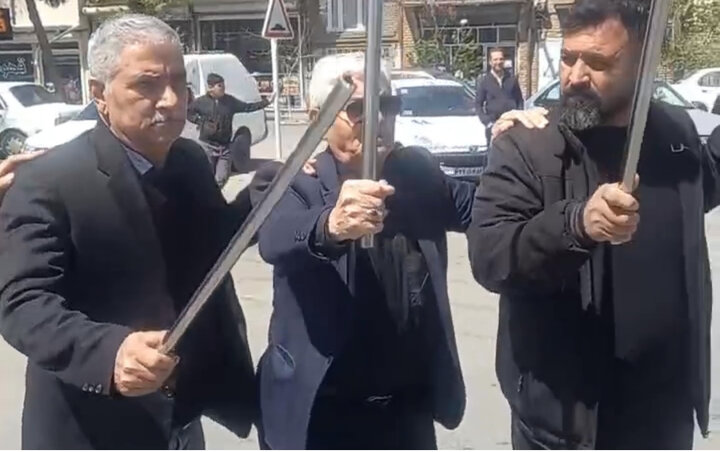 آیین شاه حسین گویان در سالروز شهادت امام جعفر صادق(ع) در ارومیه