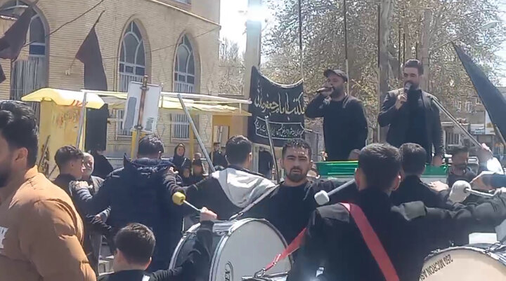 سوگواری مردم ارومیه در سالروز شهادت امام جعفر صادق (ع)