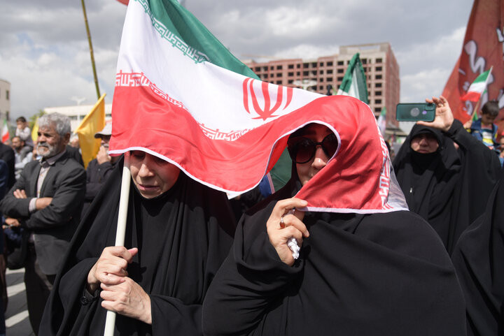 تشییع پیکر دو شهید اقتدار در مشهد