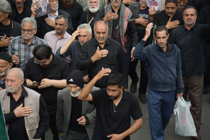 تشییع پیکر دو شهید اقتدار در مشهد