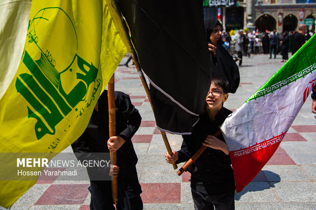 عزاداری شهادت امام جعفر صادق(ع) در قم