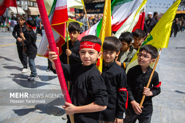 عزاداری شهادت امام جعفر صادق(ع) در قم