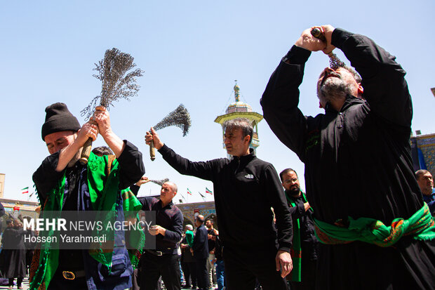 عزاداری شهادت امام جعفر صادق(ع) در قم