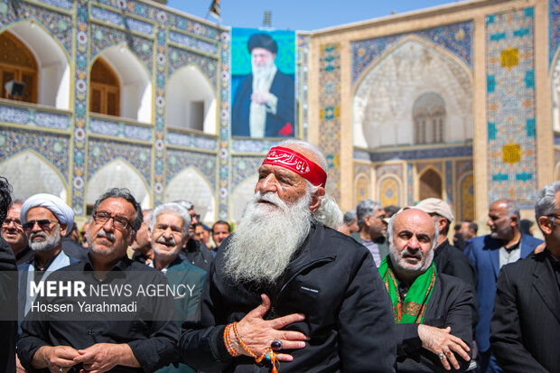 عزاداری شهادت امام جعفر صادق(ع) در قم