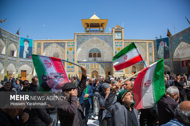 عزاداری شهادت امام جعفر صادق(ع) در قم