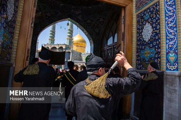 عزاداری شهادت امام جعفر صادق(ع) در قم