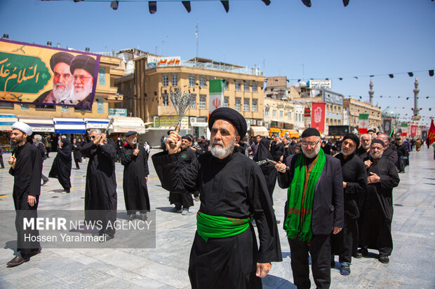 عزاداری شهادت امام جعفر صادق(ع) در قم