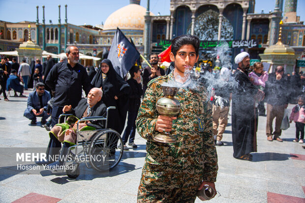 عزاداری شهادت امام جعفر صادق(ع) در قم