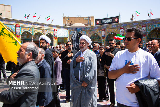 عزاداری شهادت امام جعفر صادق(ع) در قم
