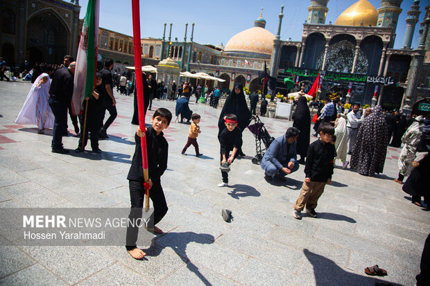 عزاداری شهادت امام جعفر صادق(ع) در قم