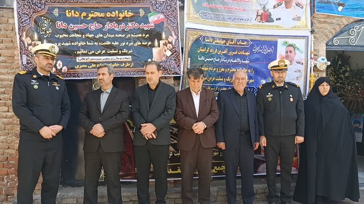المان ناوشکن دنا برای یادبود شهدا در نقده نصب می شود