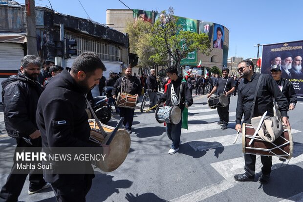 دسته عزای شهادت امام صادق(ع)در اراک