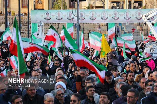 یادواره شهدا وعده صادق در زنجان