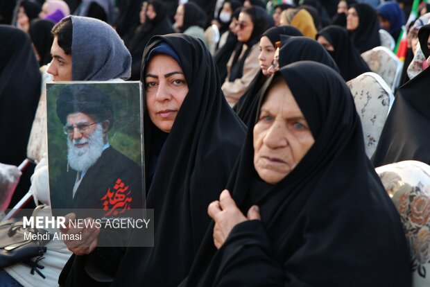 یادواره شهدا وعده صادق در زنجان