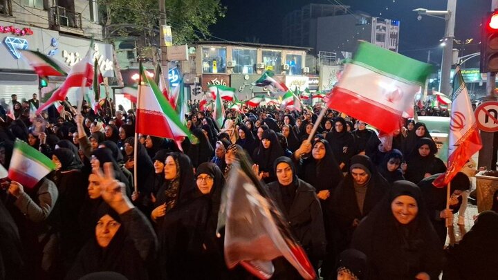 چهل‌ و پنجمین شب ایستادگی در نکا