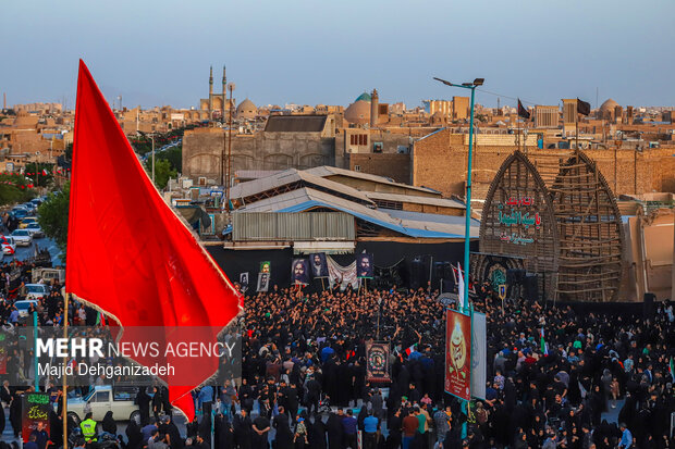 Imam Sadiq (AS)’s mourning ceremony observed in Yazd
