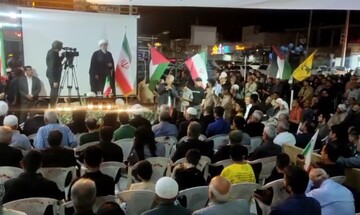 تجمع مردمی در چغادک