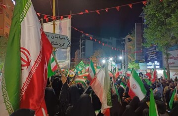خیابان‌های خرم‌آباد صحنه فریاد الله‌اکبر ملت متحد