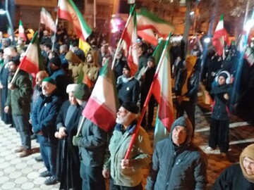 حمایت مردم دیار گروس از نیروهای مسلح