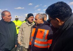 سرمست:مسیر فرعی جایگزین پل هشترود، تا ۵ روز آینده آماده می‌شود