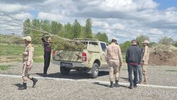 رفع تصرف‌های غیرقانونی در حریم قلعه تاریخی اولتان استان اردبیل