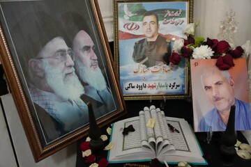 دیدار مشاور رئیس‌جمهور در امور ایثارگران با خانواده شهید «داوود ساکی»