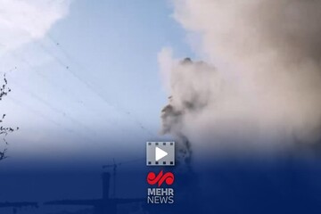 تصاویر کمتر دیده شده از لحظه حمله به پل بی ۱ کرج