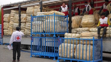 ICRC sends 1st batch of relief goods to Iran